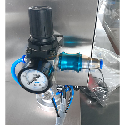 Máquina que capsula 220V/110V de la botella semi automática con 4 rodillos