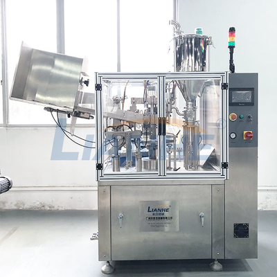 Presión de aire de la máquina de rellenar 1.1KW del tubo de crema dental SUS304 automática