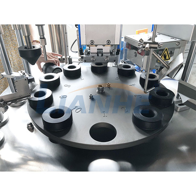 Presión de aire de la máquina de rellenar 1.1KW del tubo de crema dental SUS304 automática