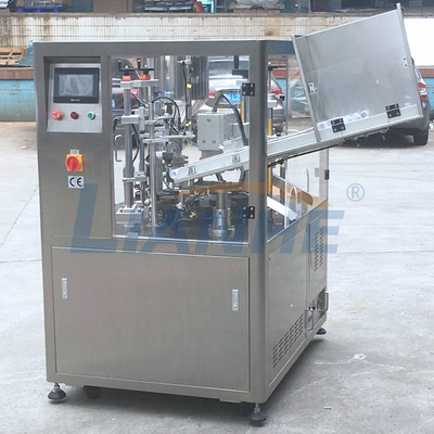 Empaquetadora automática hermética del tubo, equipo anticorrosivo del relleno del tubo