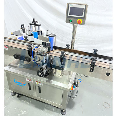 Exactitud corrosiva anti de la máquina automática de la etiqueta engomada 50/60HZ alta