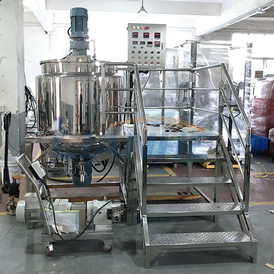 Máquina del mezclador del jabón líquido de LIANHE 2.2kw, mezclador de 2 chaquetas para el líquido del lavaplatos