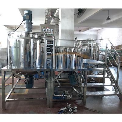 Máquina del mezclador del jabón líquido de LIANHE 2.2kw, mezclador de 2 chaquetas para el líquido del lavaplatos