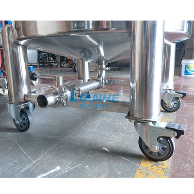 El tanque de almacenamiento de acero inoxidable antioxidante de SUS316L hermético para la mezcla de la loción