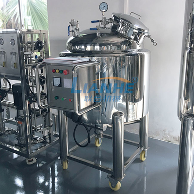 Material de acero inoxidable antioxidante líquido de los tanques de almacenamiento 50L-5000L