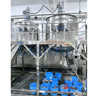 Máquina líquida detergente multifuncional 1000L 4KW del mezclador práctica