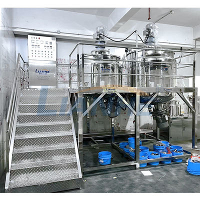 Máquina líquida detergente multifuncional 1000L 4KW del mezclador práctica