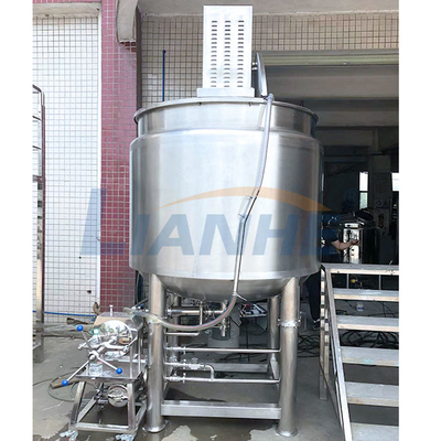 Máquina detergente de la mezcla del GMP 7.5KW, equipo cosmético anticorrosivo del mezclador