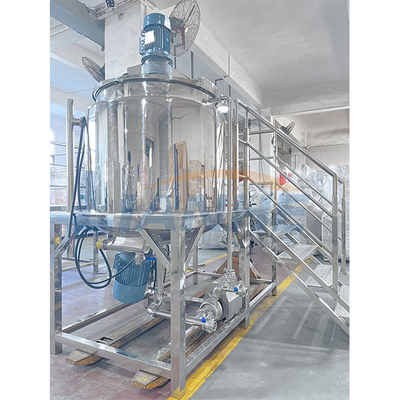mezcladora de la barra de labios a prueba de herrumbre 500L, máquina de fabricación líquida de lavado del plato SUS304