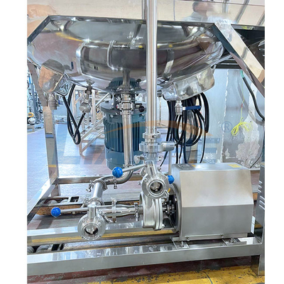 mezcladora de la barra de labios a prueba de herrumbre 500L, máquina de fabricación líquida de lavado del plato SUS304
