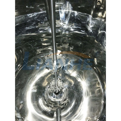 Pneumatic Mixing Agitator Storage Tank 500L SUS316 / 304 Stainless Steel