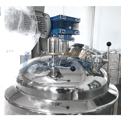 Tipo sellado los tanques de mezcla de acero inoxidables de 500L, equipo de mezcla cosmético movible