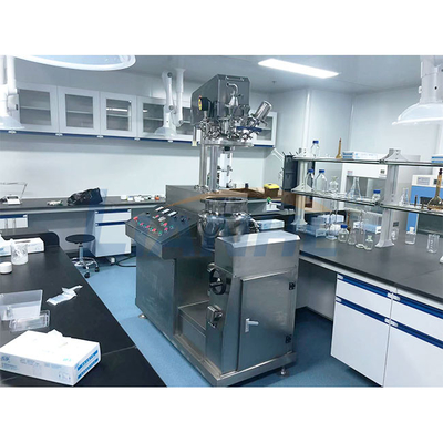 3 capas del laboratorio de la emulsión de la máquina del mezclador para el material poner crema de 10L SUS316L