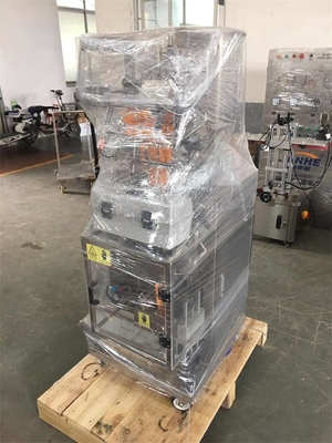 Acero inoxidable de la máquina de rellenar 50ML de la bolsita del champú del control del PLC