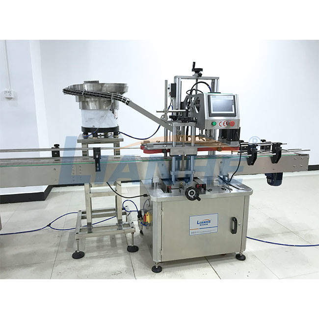 Anti-corrosivo embotellador automático multifuncional de la máquina que capsula de rosca