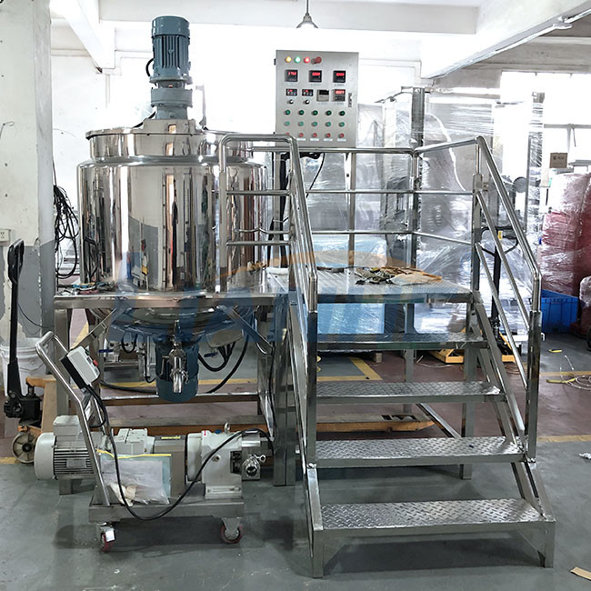 Máquina del mezclador del jabón líquido de LIANHE 2.2kw, mezclador de 2 chaquetas para el líquido del lavaplatos